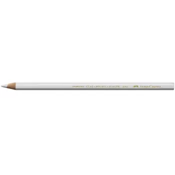 Creion permanent pentru sticla alb Faber-Castell-2