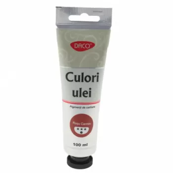 Culori ulei 100 ml DACO Rosu Carmin CU 4100-1