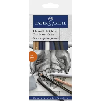 Set desen carbune Faber-Castell-1