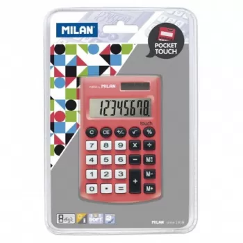 Calculator 8 DG MILAN 150908RBL rosu-1