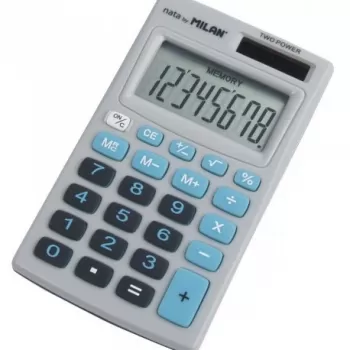 Calculator 8 DG MILAN 208BBL albastru-1