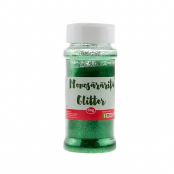 Pudră glitter Monosărăriţă 60 grame DACO Verde-1