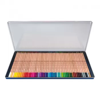 Creion color 48 culori Milan, cutie metalică-3