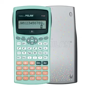 Calculator stiintific 10 DG, verde pastel, MILAN 159110SLBL-2