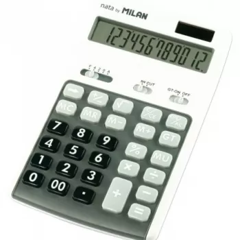 Calculator 12 DG MILAN 150712GBL gri-1