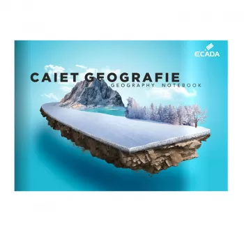Caiet Geografie 17x24 cm, Ecada-2