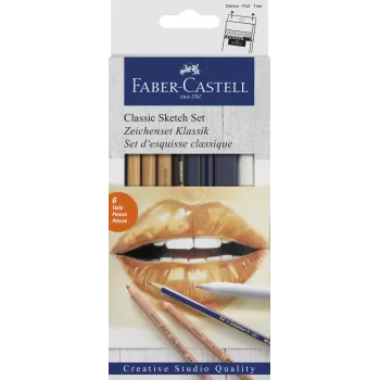 Set desen 6 buc pentru schite Faber-Castell-1