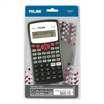Calculator stiintific 10 DG, negru, Milan 159110RBL-1