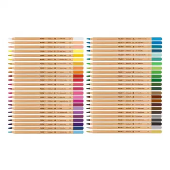 Creion color 48 culori Milan, cutie metalică-2
