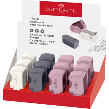 Ascutitoare plastic simpla sleeve-mini harmony 2022 Faber-Castell-1