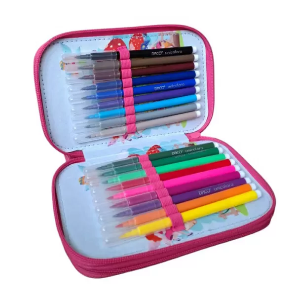 Penar fete cu 3 fermoare, echipat cu 46 de piese, Fairy tail Daco PE3022E-3-IMG-slider