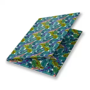 Mapa din carton laminat cu elastic, Tropical Leaves-2-IMG-nav