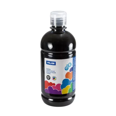 Tempera 500 ml Milan Negru-img