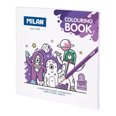 Carte de colorat 4+ Alien Invasion Milan-img