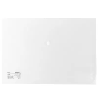 Mapa cu buton A4 plastic, transparenta DELI-img