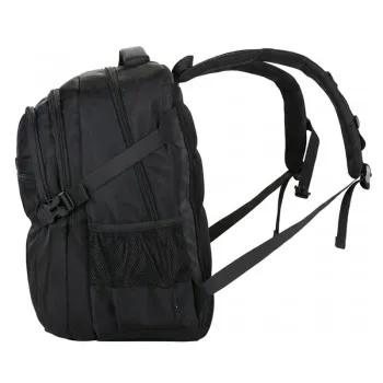 Rucsac scoala gimnaziu si liceu, negru uni, 46 cm Daco GH5013-2
