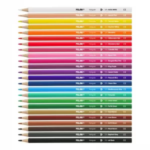 Creioane colorate, 24 culori, in cutie de plastic Milan-2-IMG-nav