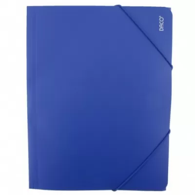 Mapa plastic cu elastic albastra Daco MP250A-img