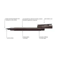 Stilou Neo slim aluminium negru, penita F, Faber-Castell-2-IMG-slider-mobile