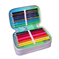 Penar fete cu 3 fermoare, echipat cu 46 piese, Unicorns Daco PE3021E-8-IMG-slider-mobile