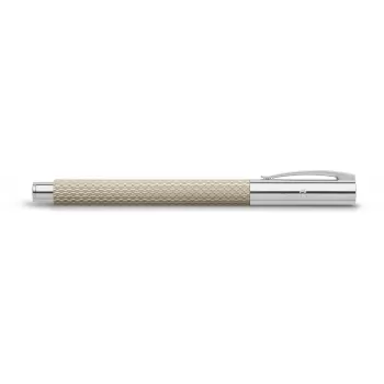 Stilou ambition opart white sand m Faber-Castell-1