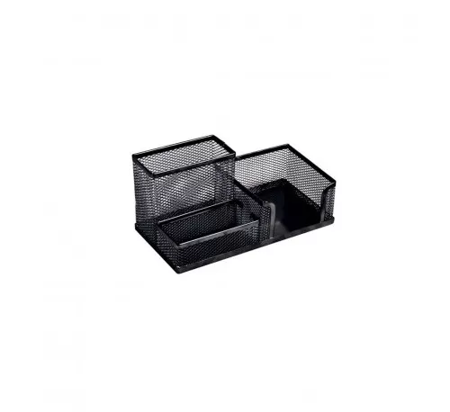 5-Suport-birou-3-compartimente-negru-ECADA