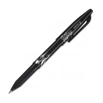 Pix Pilot Frixion 0.7 mm, negru, cu rescriere-1