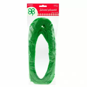 Accesorii craft - AD295V Sârmă pluşată Maxi verde DACO-1