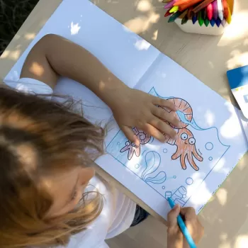 Carte de colorat 4+ Dino Land Milan-5