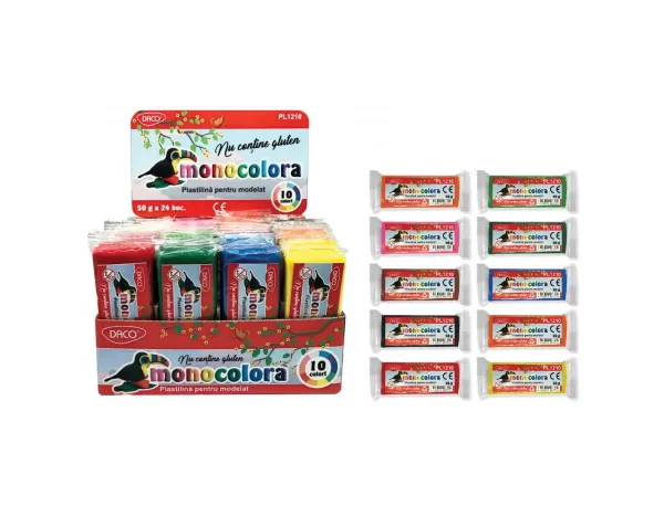 Plastilina 50G MonocoloraDACO PL1210-1-IMG-slider
