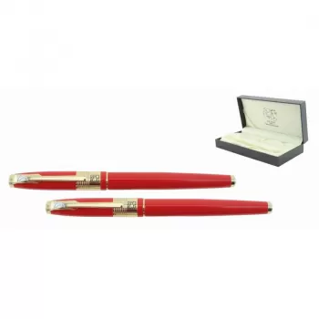 Set pix si stilou PICASSO rosu 999R-1