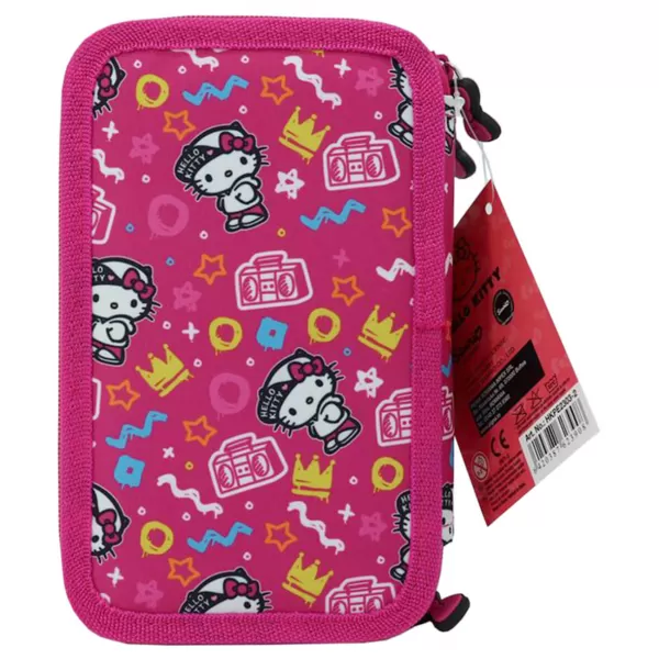 Penar fete cu 3 fermoare, neechipat Hello Kitty roz Pigna-2-IMG-slider