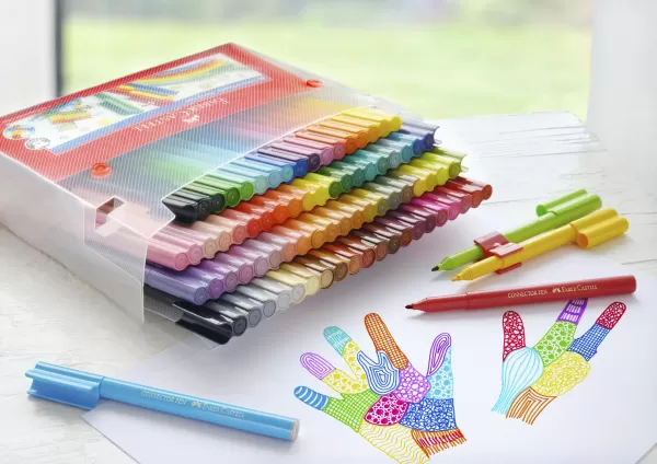 Carioca 80 culori connector cut cadou Faber-Castell-3-IMG-slider
