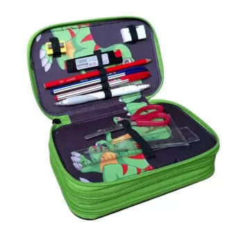 Penar baieti echipat, 3 compartimente, 46 piese, T-Rex Daco PE3027E-3