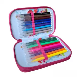 Penar fete cu 3 fermoare, echipat cu 46 de piese, Fairy tail Daco PE3022E-3-IMG-nav