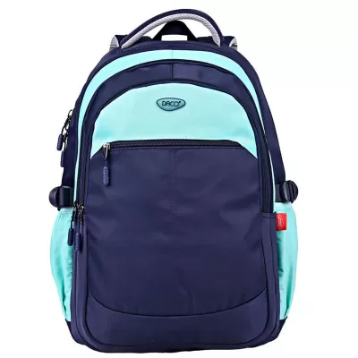 Ghiozdan baieti bioclor, albastru-turcoaz, 46 cm Daco GH572-img