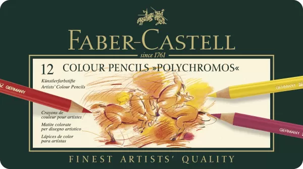 Creioane colorate 12 culori polychromos Faber-Castell-1-IMG-slider