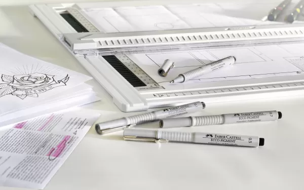 Liner eco pigment set 4 buc nou Faber-Castell-2-IMG-slider