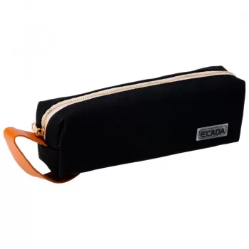 Penar borseta, 1 fermoar,negru, Ecada 78646N-1