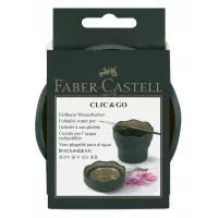 Pahar pictura pliabil, Clik&Go verde, Faber-Castell-2-IMG-slider-mobile