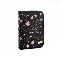 Penar negru cu 2 extensii, neechipat, imprimeu Star Collection Daco PE1961-1-IMG-slider-mobile