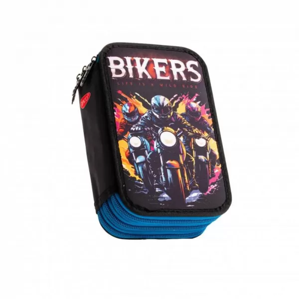 Penar 3 compartimente baieti, echipat cu 46 de piese, Bikers Daco PE3033E-2-IMG-slider
