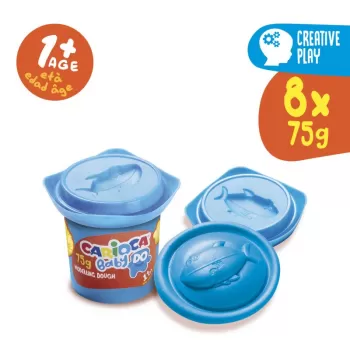 Plastilina usoara 8X75G Baby CARIOCA-2