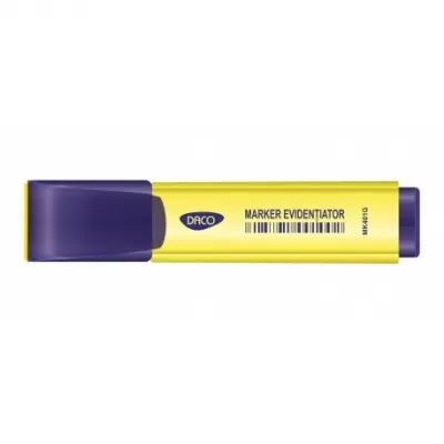Marker evidenţiator DACO Galben MK401G-img