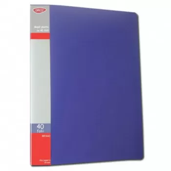 Mapă cu 40 folii DACO albastru-1