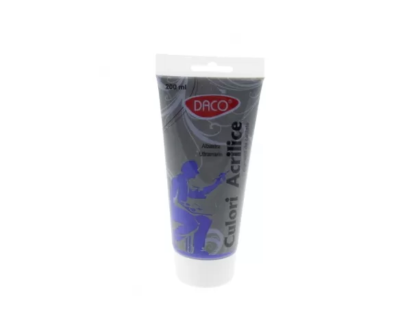 Culori acrilice 200 ml - Albastru Ultramarin - DACO CU3200AUL-1-IMG-slider