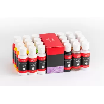 Culori acrilice pouring 20 culori 60ml DACO CU324-3