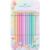 Set cadou 12 creioane colorate pastel sparkle Faber-Castell-1-IMG-slider-mobile
