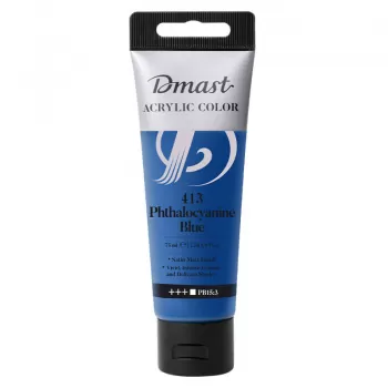 Culori acrilice profesionale, 75 ml, albastru ftalocianin Dmast by Pebeo-1