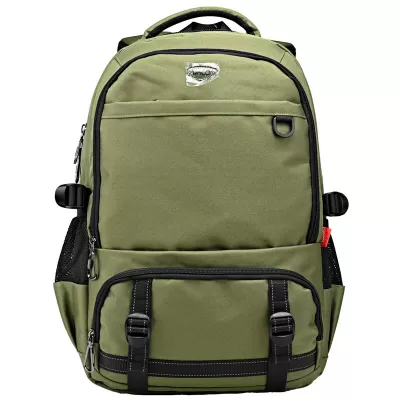 Ghiozdan baieti liceu, verde, 4 compartimente, 47 cm Daco GH585-img